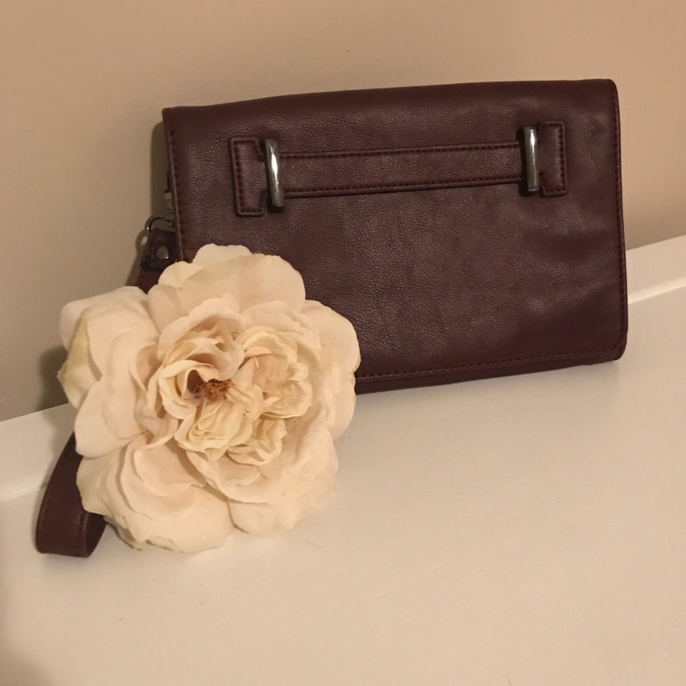Maroon Clutch